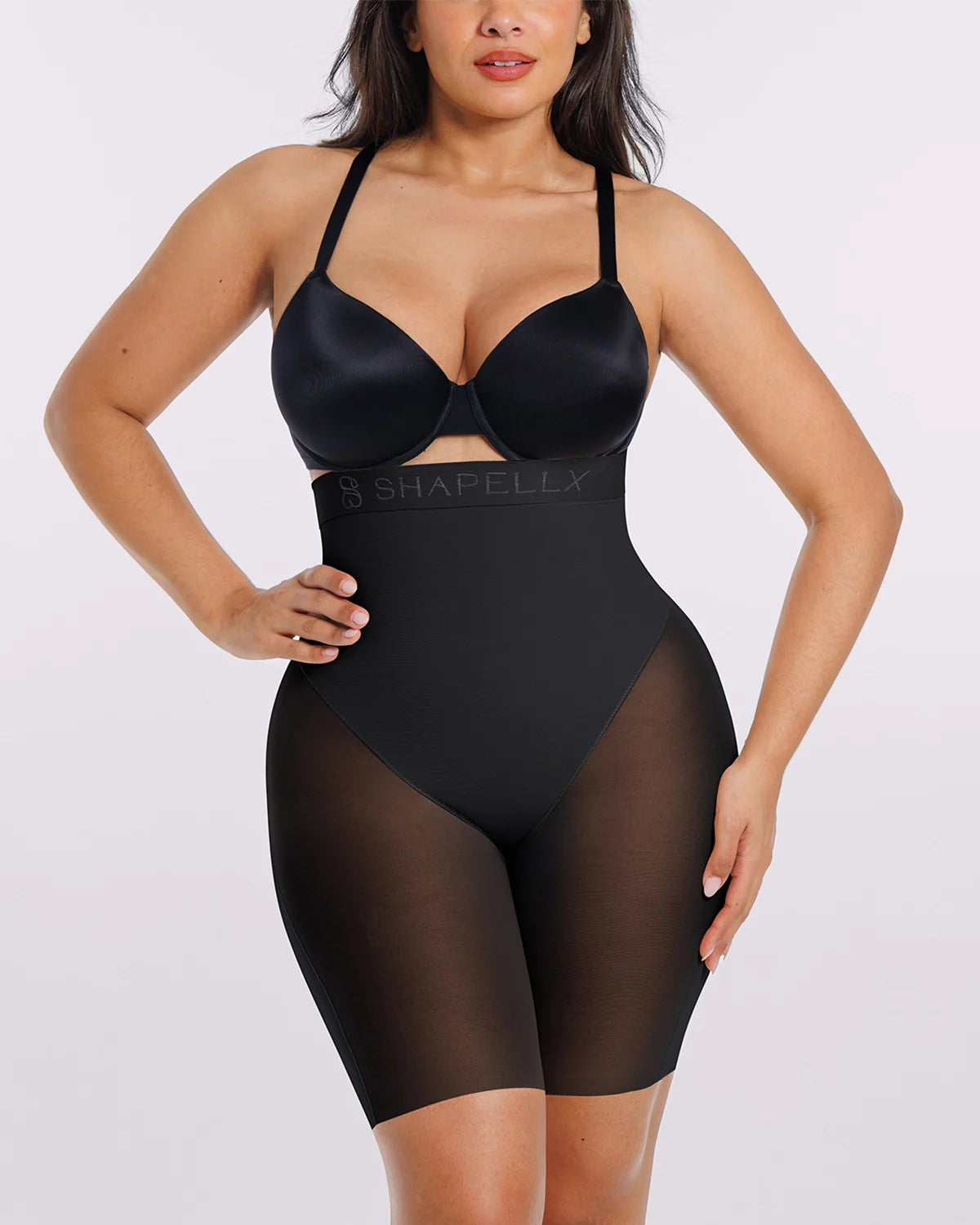BOOT-YEAH™ MeshSmooth™ High-Waisted Mid Thigh Short