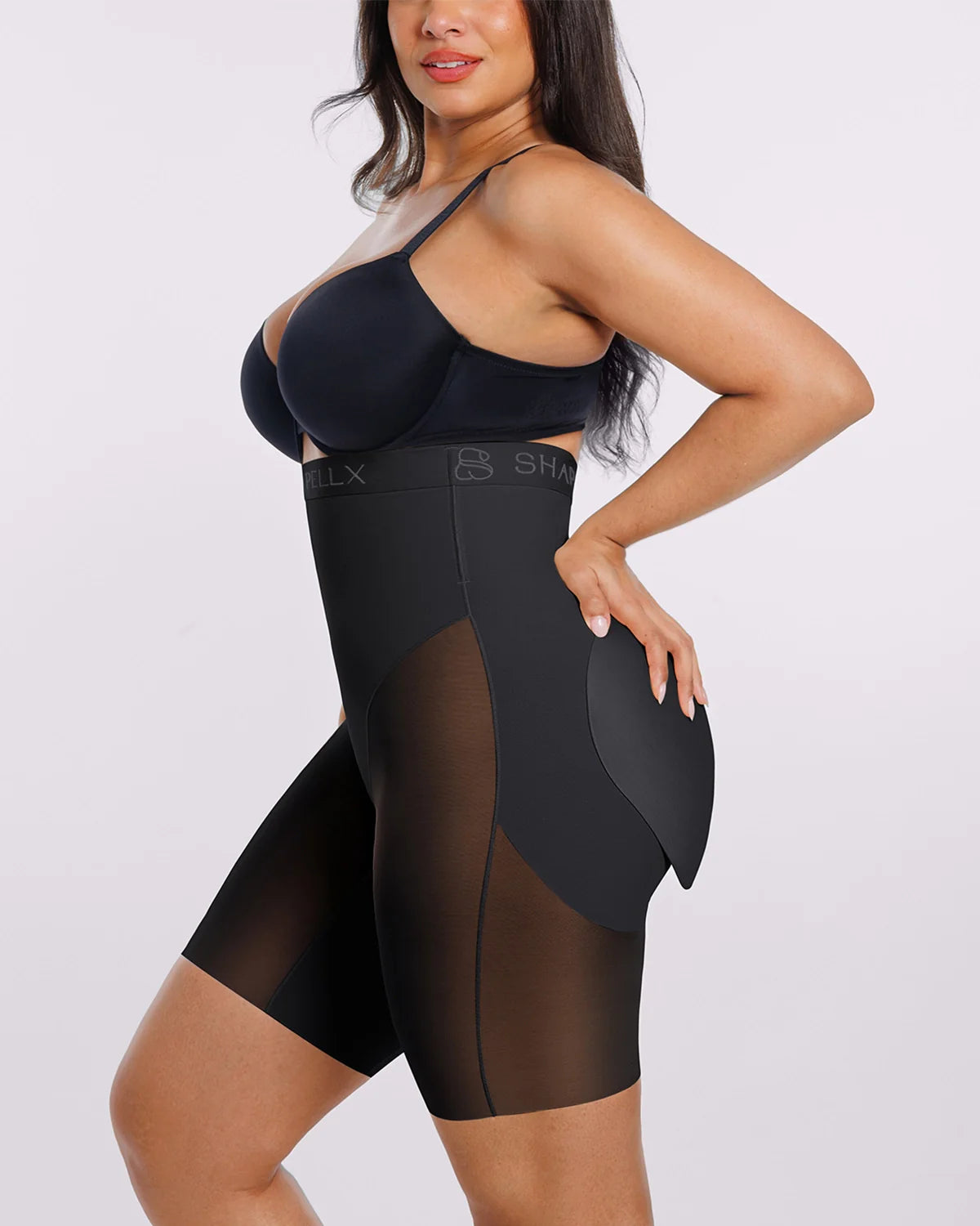 BOOT-YEAH™ MeshSmooth™ High-Waisted Mid Thigh Short