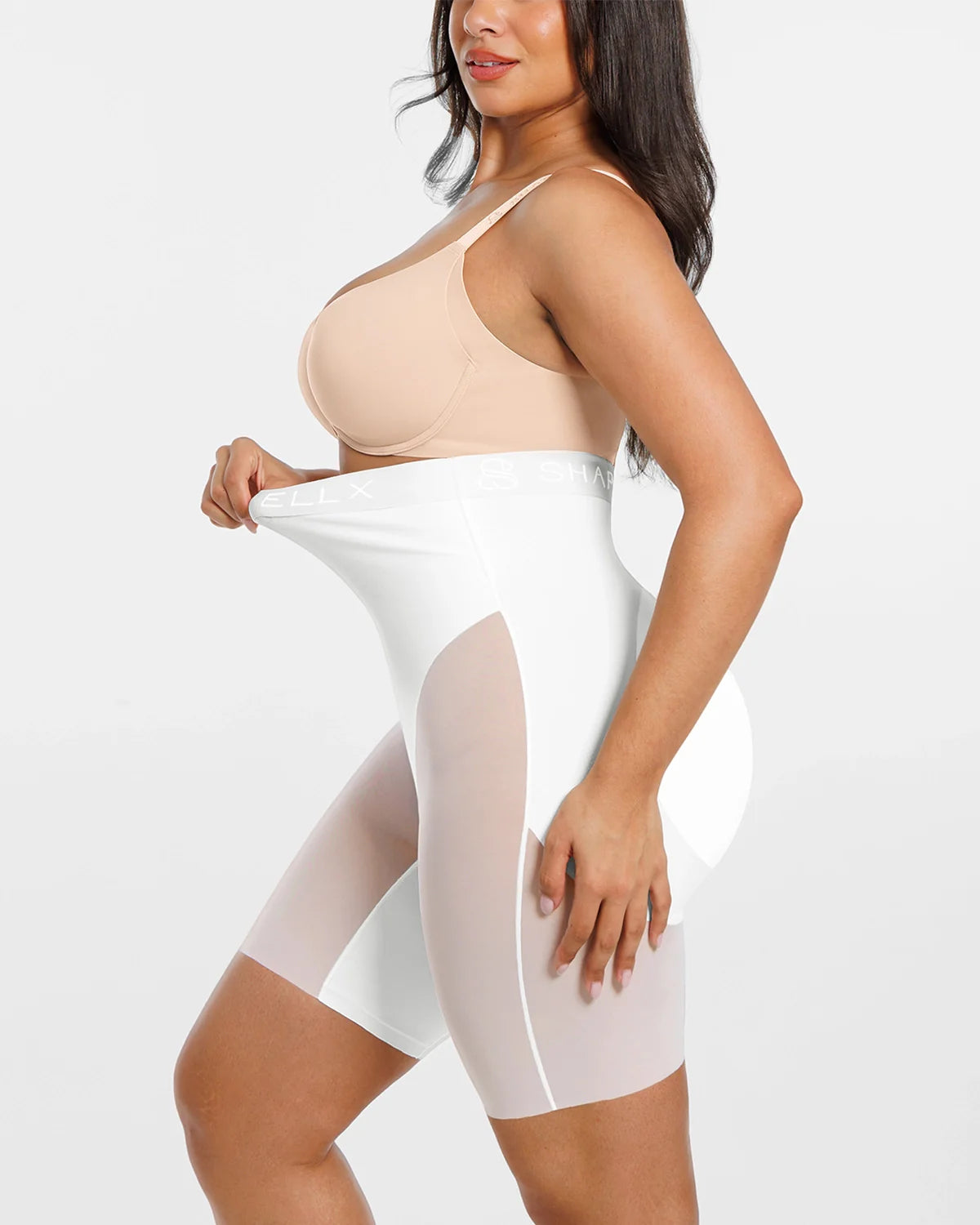 BOOT-YEAH™ MeshSmooth™ High-Waisted Mid Thigh Short