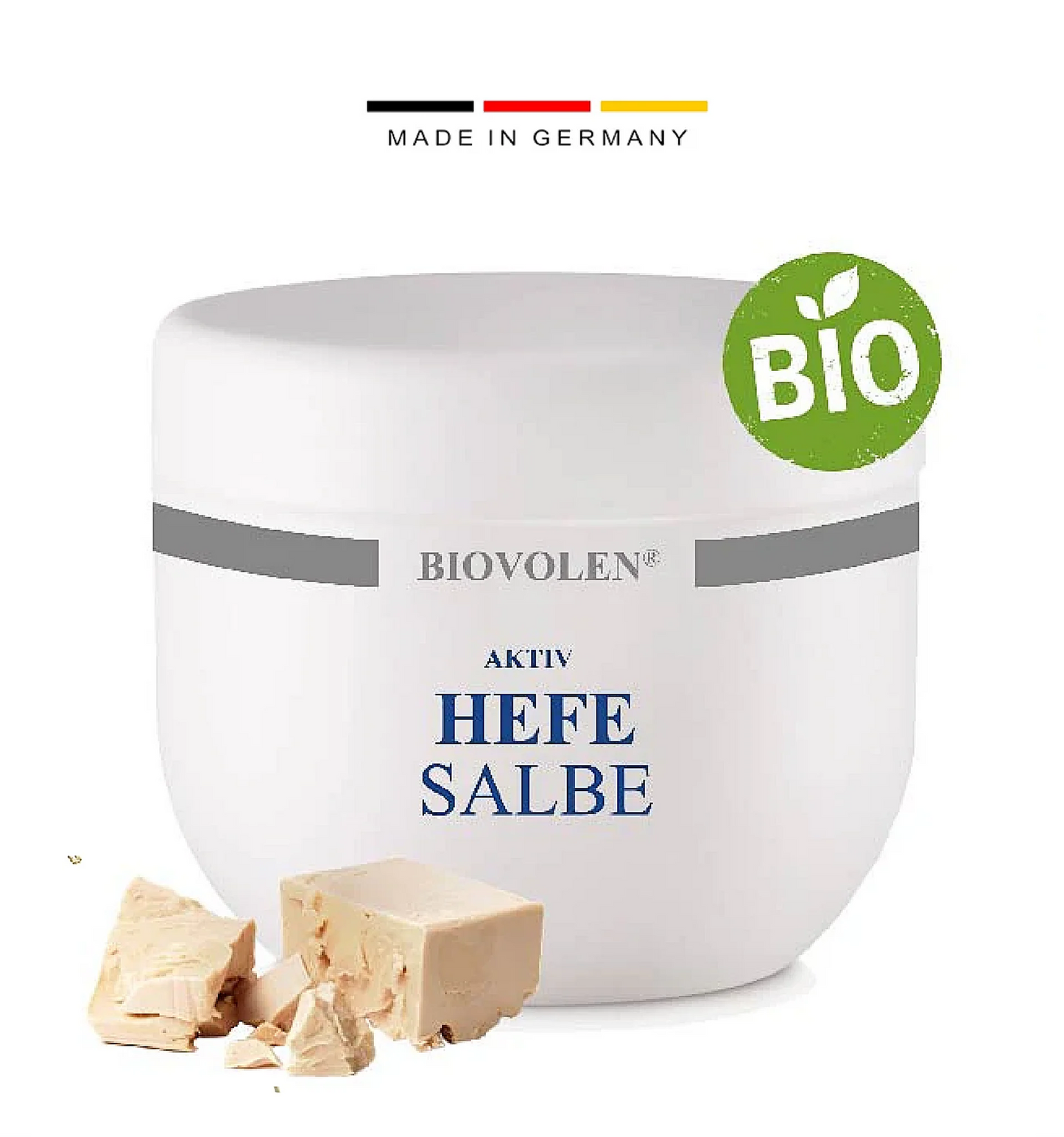 Klären Sie verstopfte Haut mit der Biovolen Hefe-Salbe