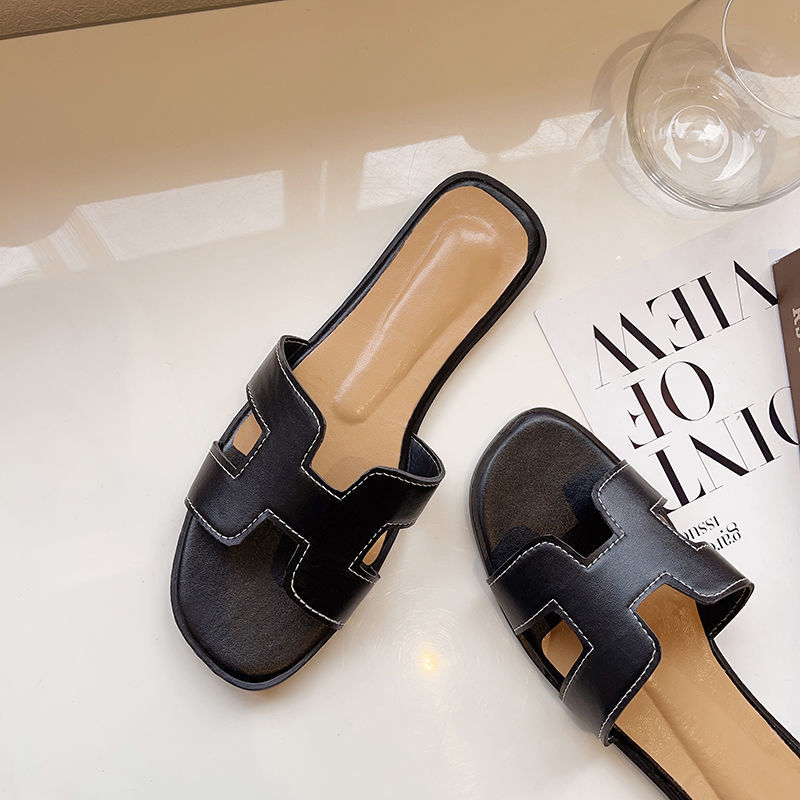 Anna™ Sandale Sommersandale aus Leder mit H-Logo