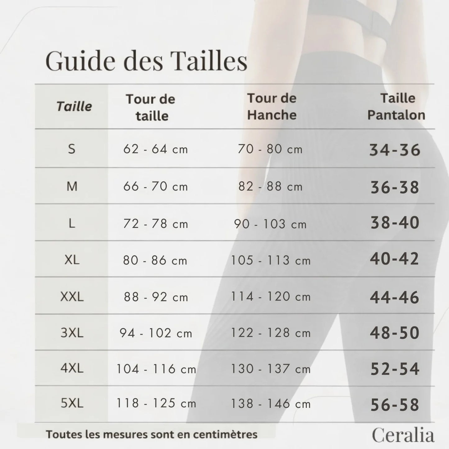 Ceralia® 3D Leggings – Glätten und Formen
