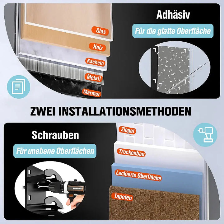 Wandhalterung für Caps