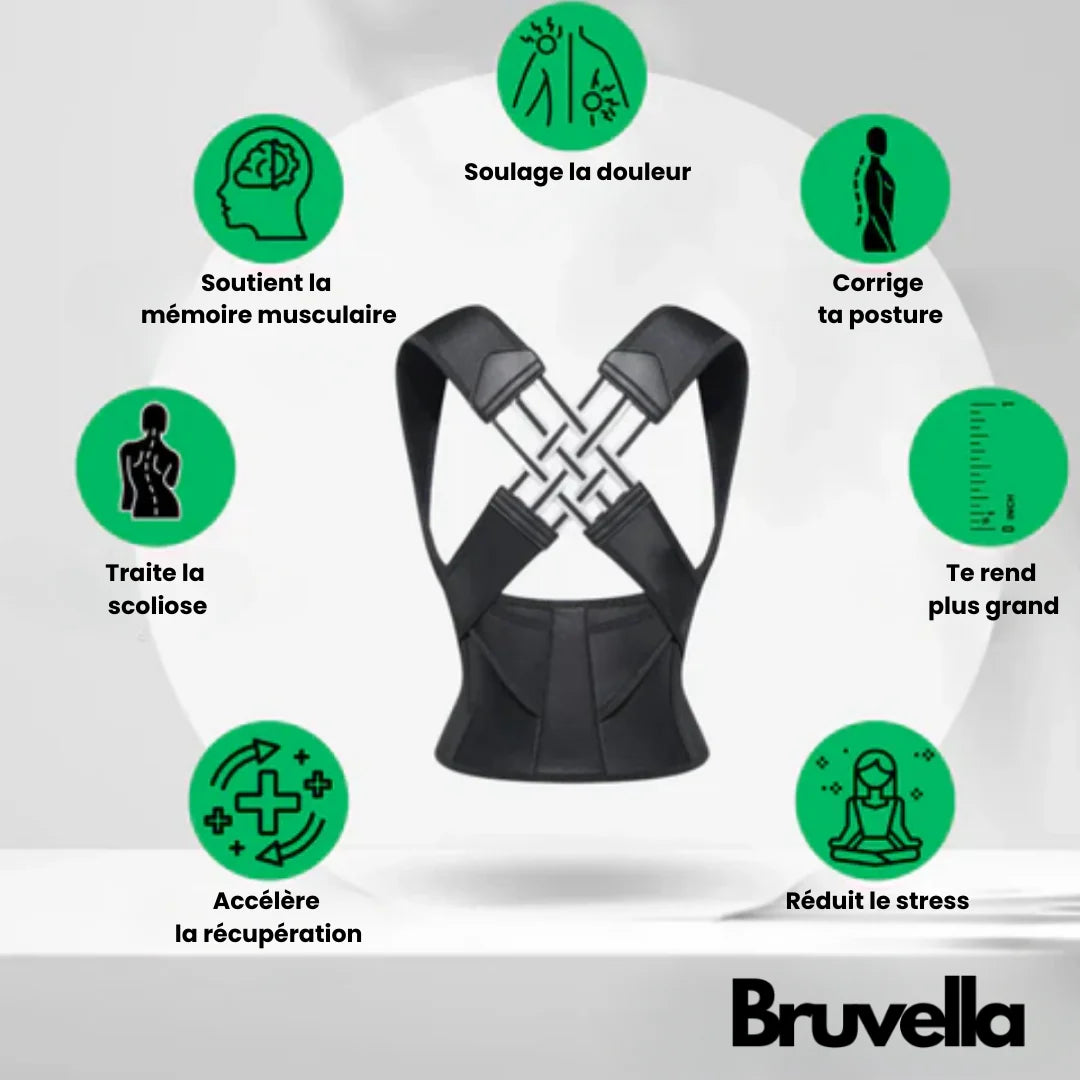 Bruvella™ Belt – Relieves back pain and improves posture