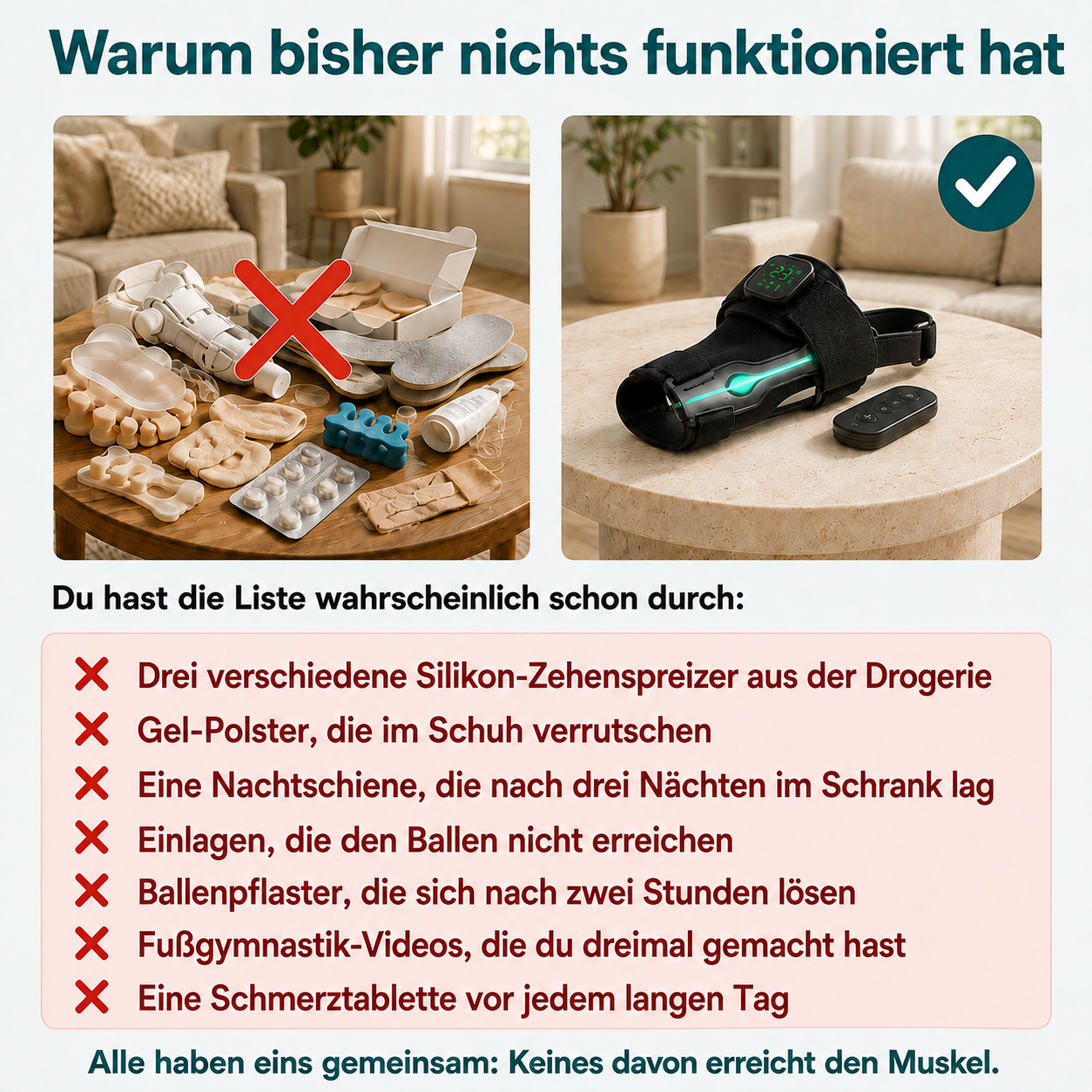 HalluxViva™ – EMS-Hallux-Trainer für gezielte Großzehenunterstützung