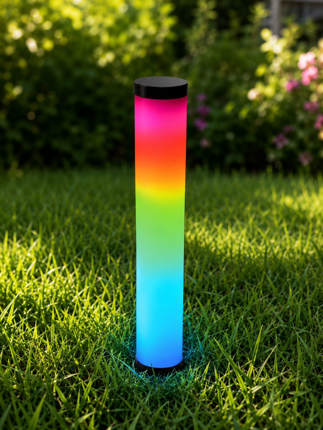 SpaceDonut™ Solar Gartenleuchte | Farbige Stimmung ohne Kabel