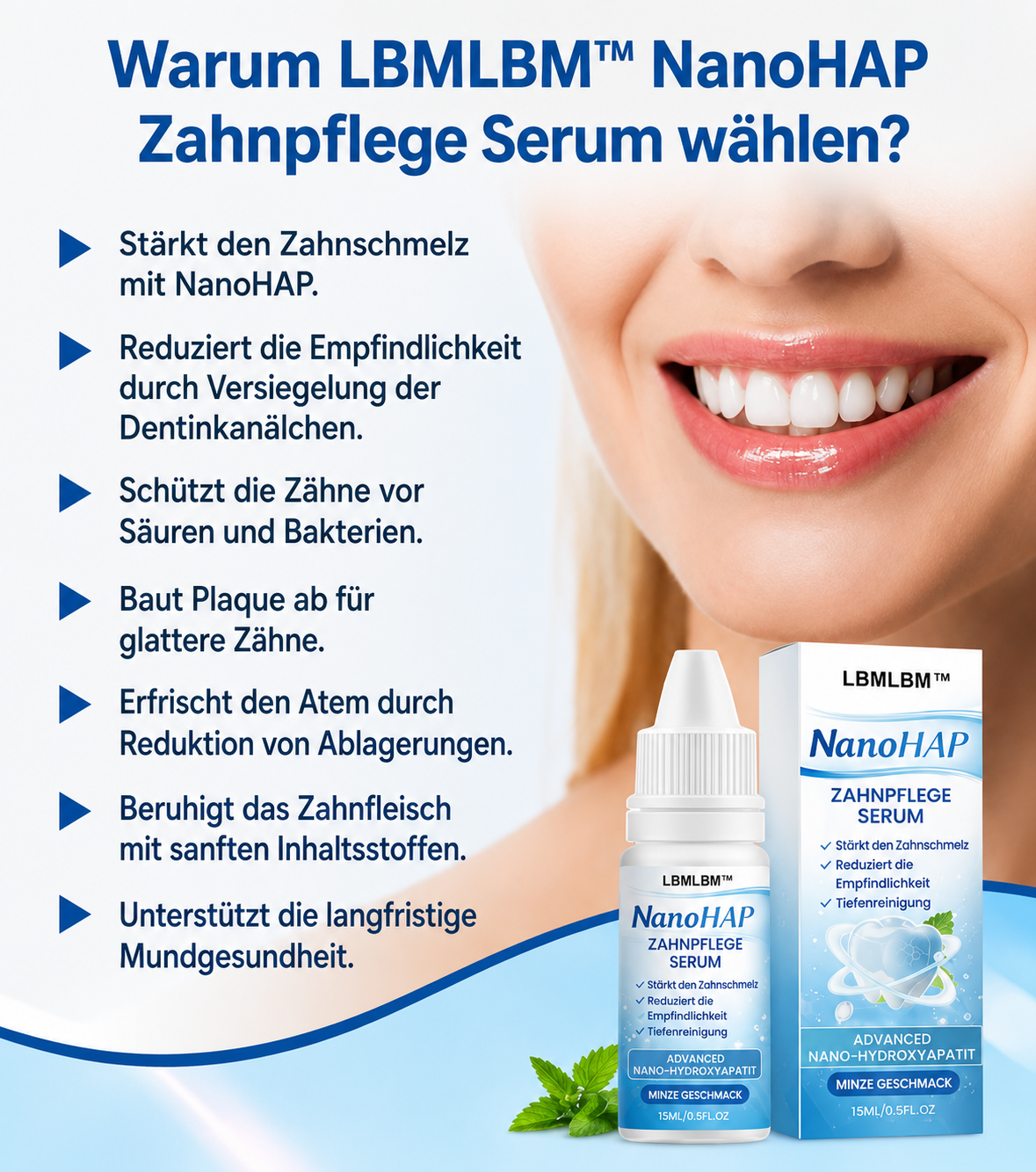 LBMLBM™ | NanoHAP Zahnschutzserum
