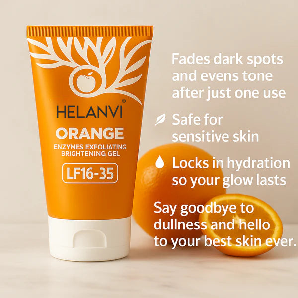 HELANVI | Orangen Enzym Peeling Gel