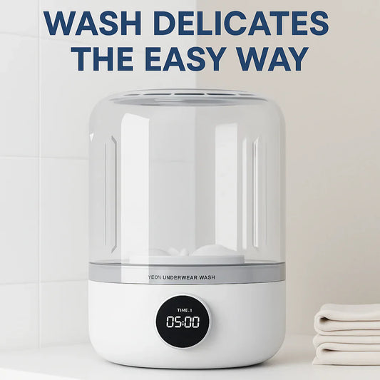 Effiziente Mini-Waschmaschine | Kompakt, leise & schonend