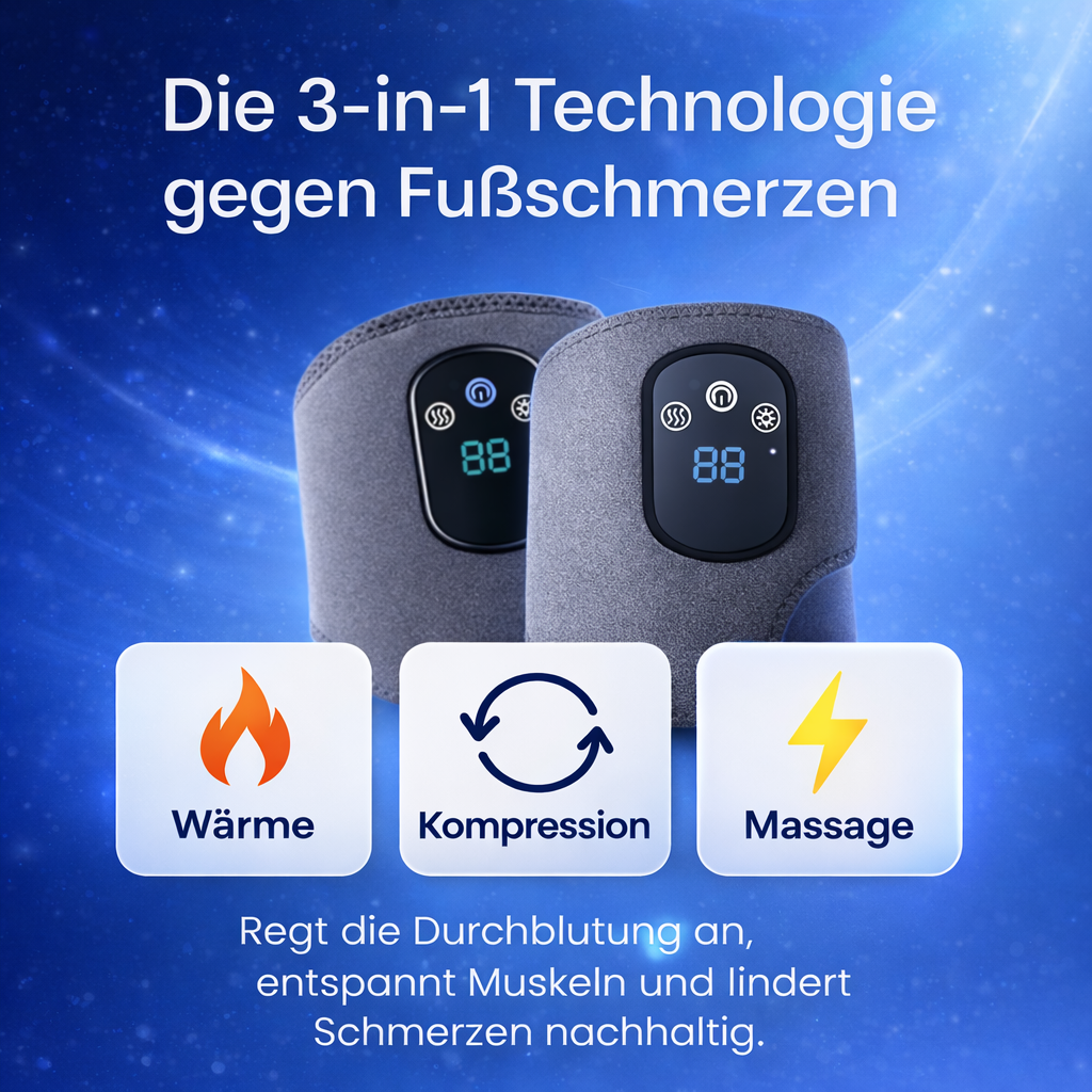 VitalPulser™ | 3 in 1 Fußmassagegerät für Entspannung und Leichtigkeit
