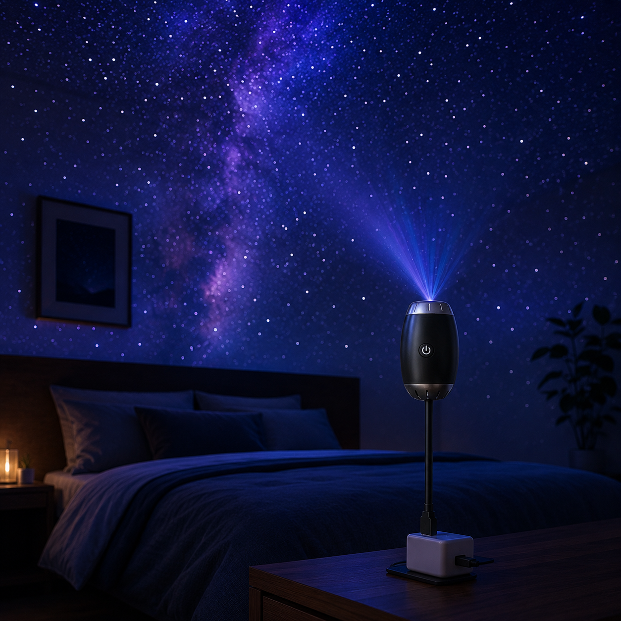StellaLume™ – Rotierender Sternenhimmel-Projektor für magische Raumstimmung