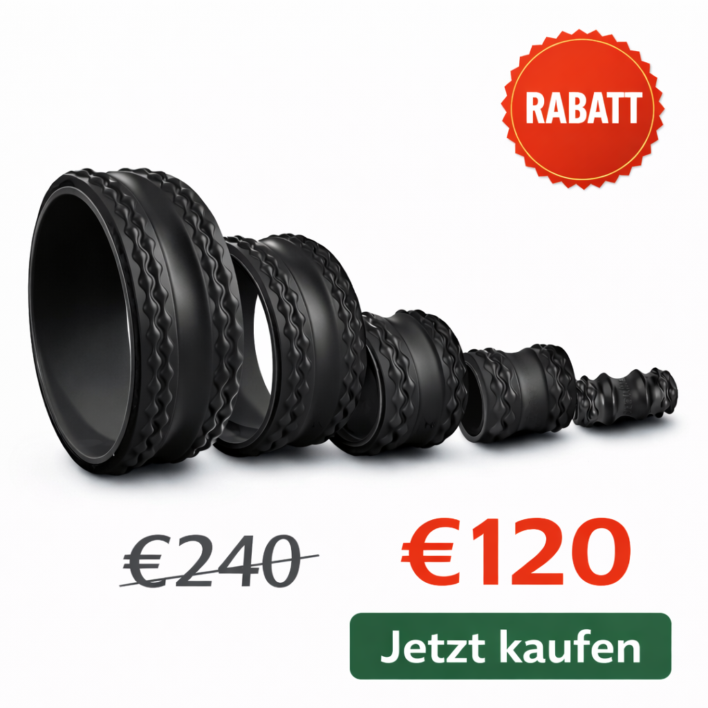 LotuFlex™ | Premium Rücken- & Massage Wheels Set für tägliche Entspannung
