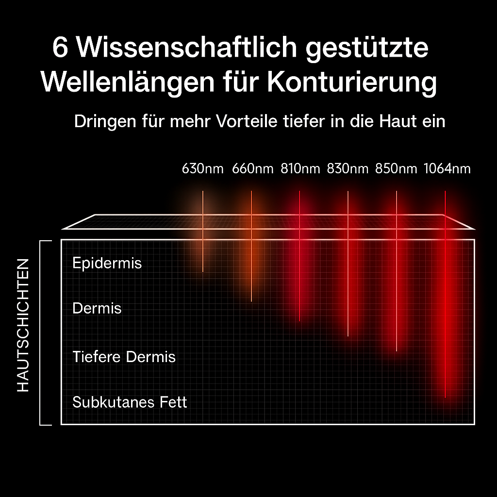 LumiThera Rotlicht Therapie Gürtel | Straffere Haut & gezielte Regeneration