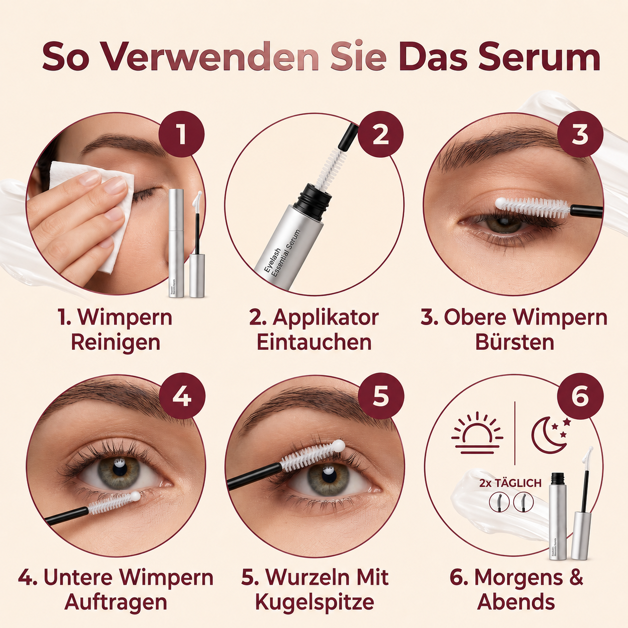 LashVella™ – Wimpernserum für natürlich vollere und längere Wimpern