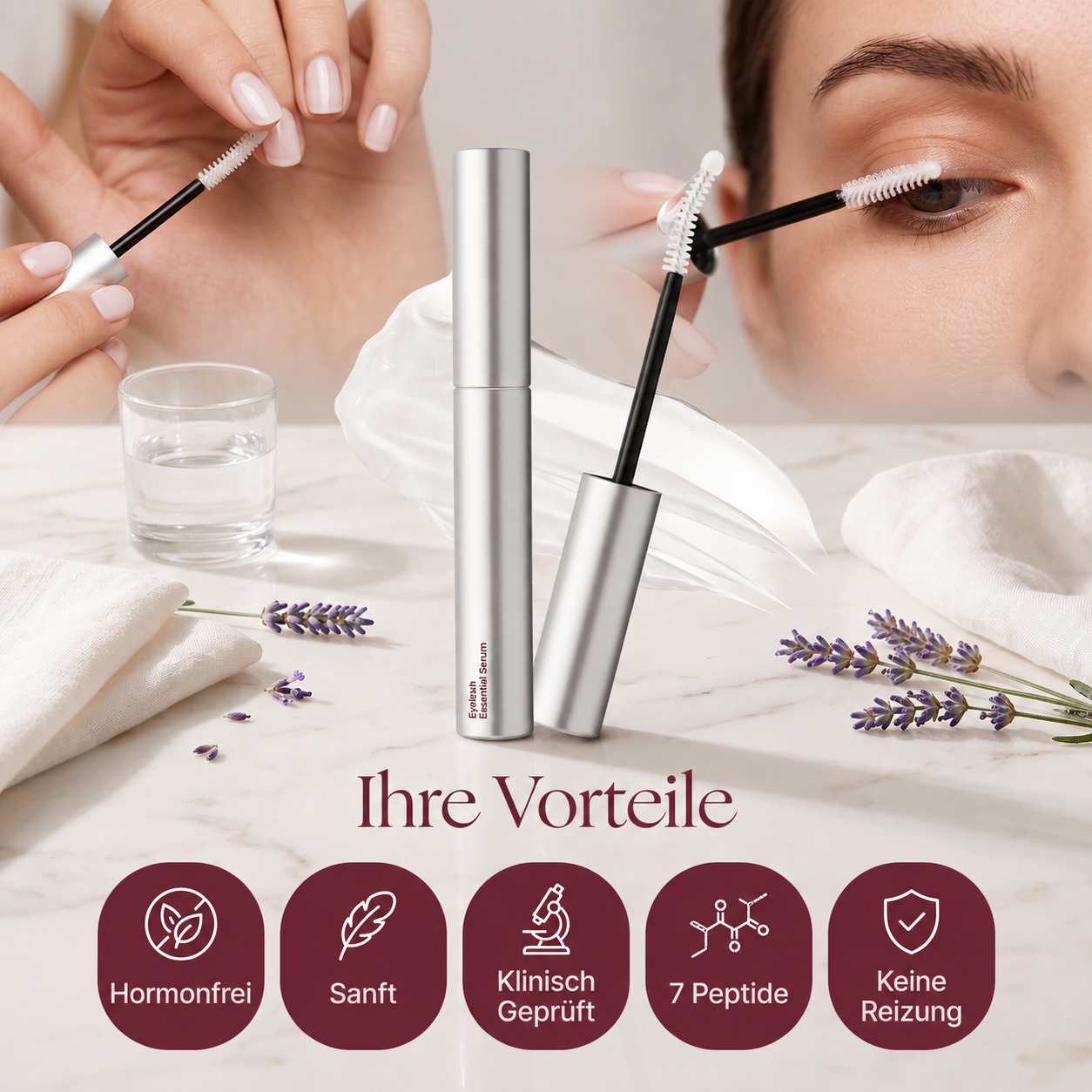 LashVella™ – Wimpernserum für natürlich vollere und längere Wimpern