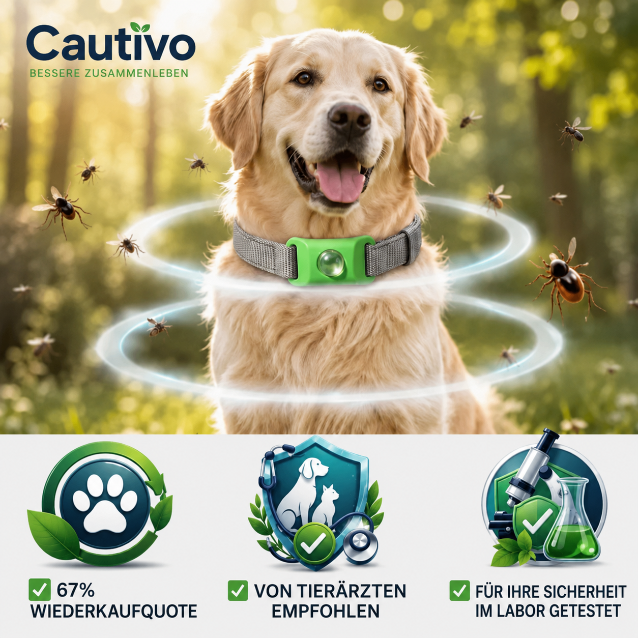 Timilk™ TrustedPet Mundpflege Spray | Frischer Atem in Sekunden