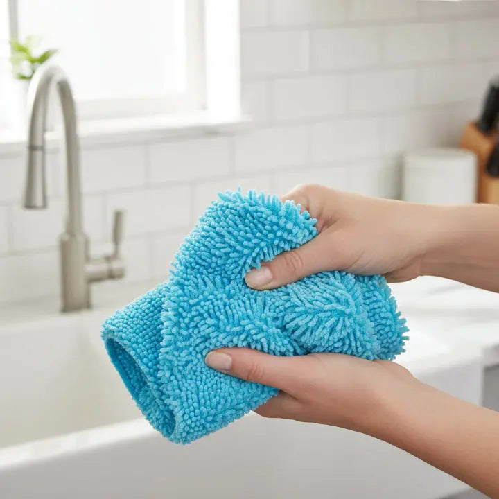 Chenille Ersatzpads für Bodenwischer (6er-Set)