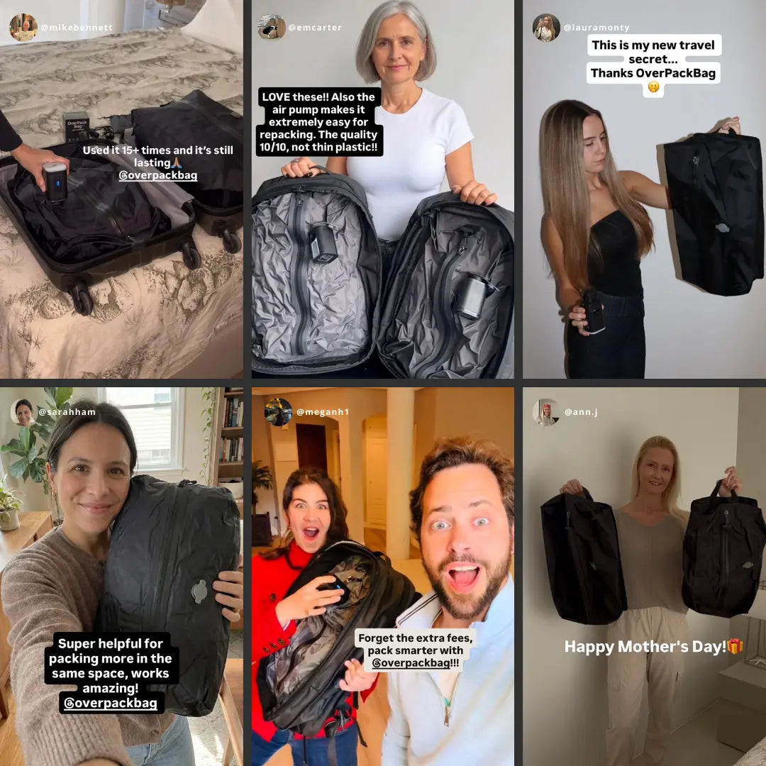 OverPackBag™ – Mehr einpacken, weniger bezahlen