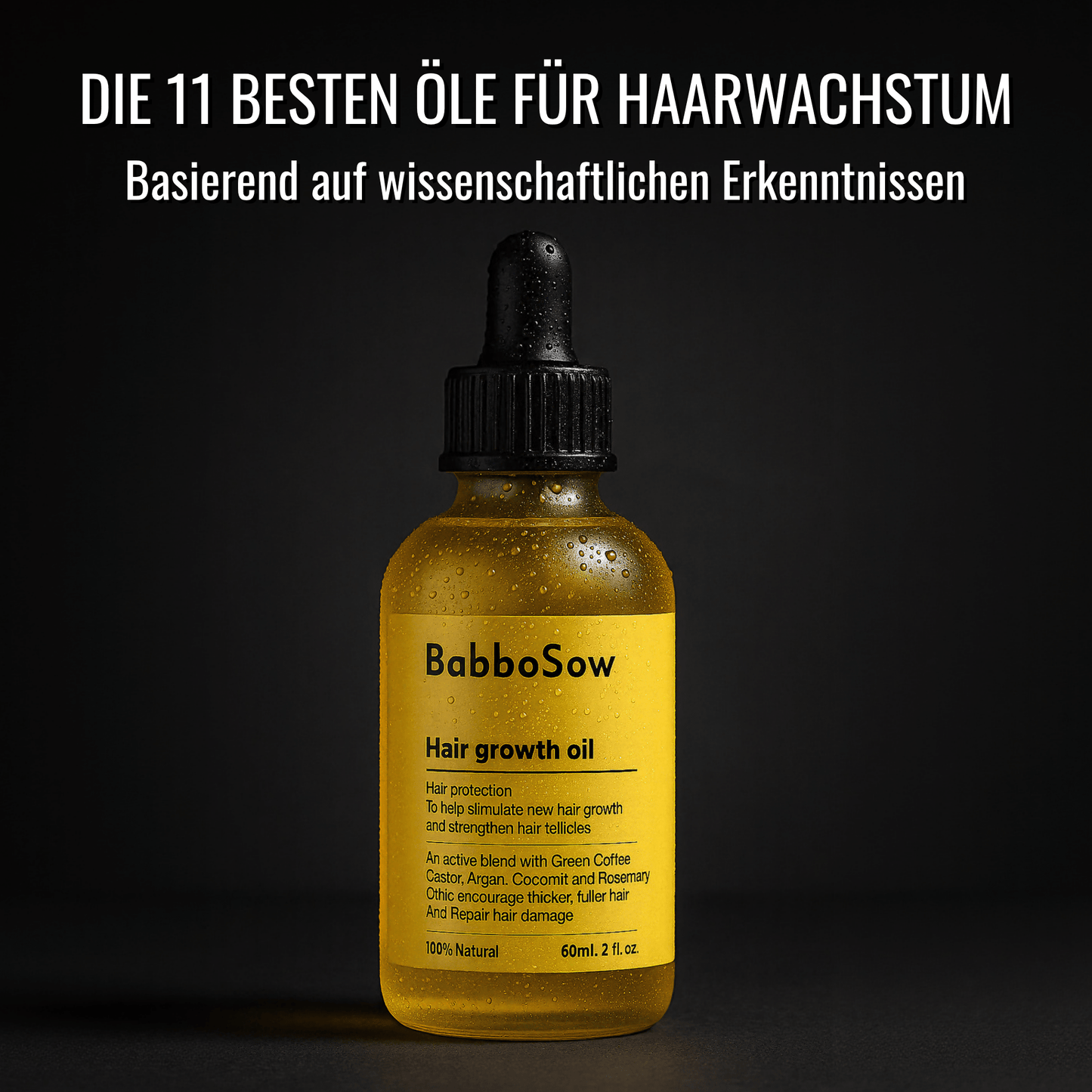 GentleMan™ | BabboSow Haaröl für die tägliche Haarpflege