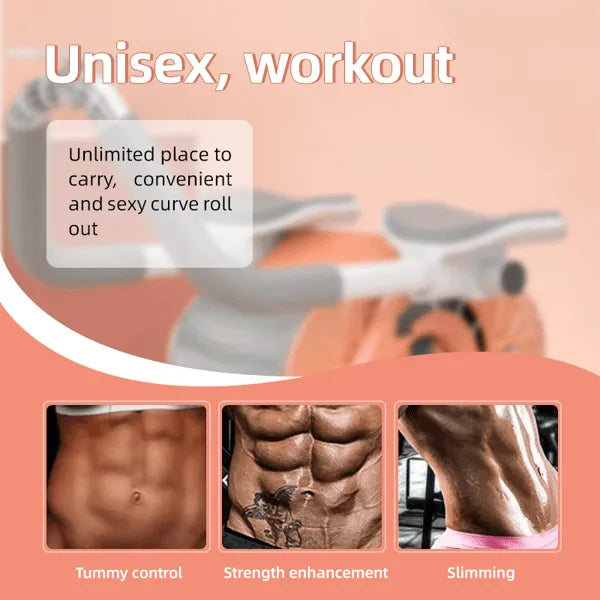 Rebound Bauchtrainer Rad | Stabil, effektiv & gelenkschonend