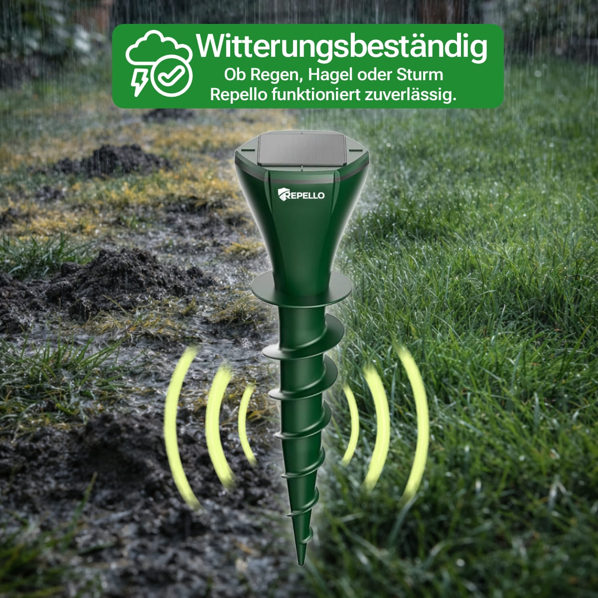 2x Sonic Pulse Pro™ | Maulwurf-Schutz