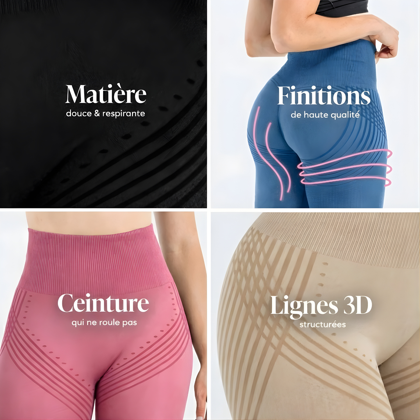 Ceralia® 3D Leggings – Glätten und Formen