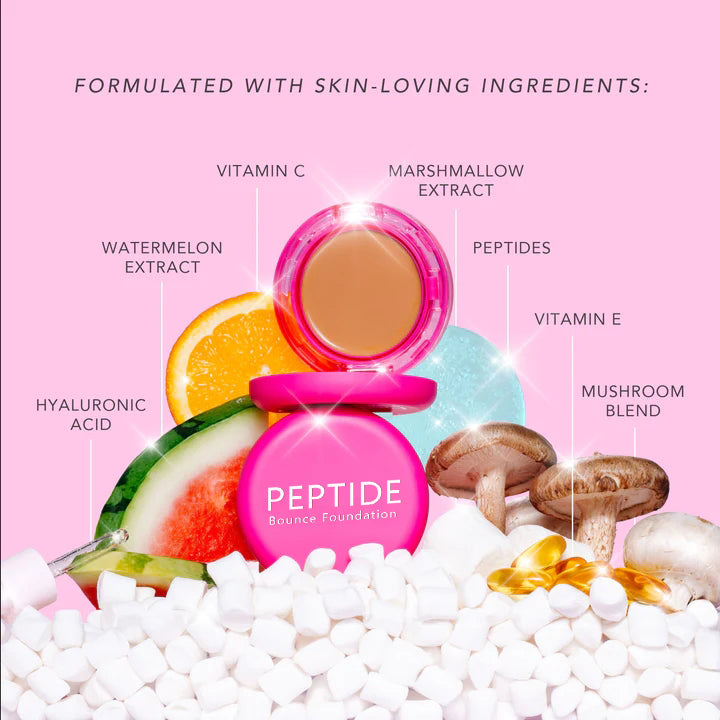 Peptide Bounce Foundation |🔥 Letzte 3 Stunden: Gratis Pinsel