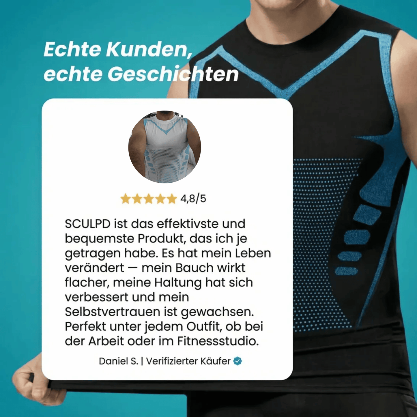 CoreFit™ | Kompressionsshirt für sofort schlankere Silhouette