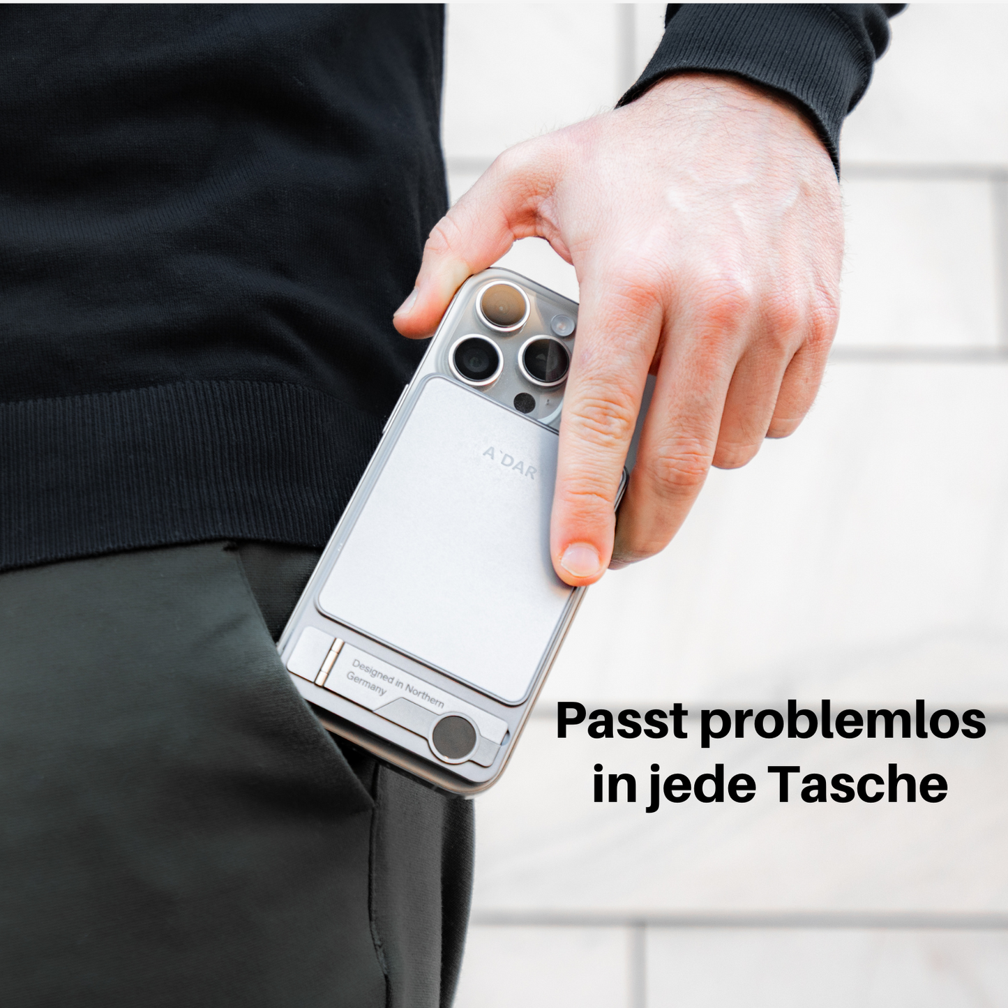 NordCharge Magnetische Powerbank mit starkem Halt und Schutz