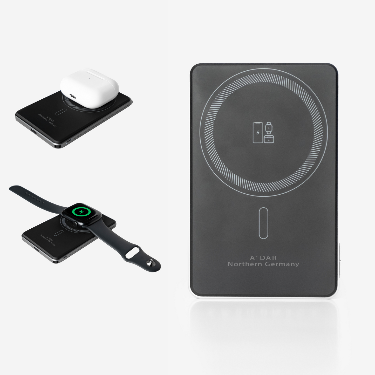 NordCharge Magnetische Powerbank mit starkem Halt und Schutz