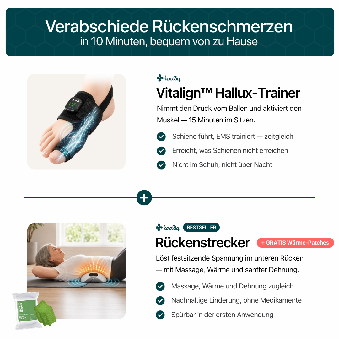 HalluxViva™ – EMS-Hallux-Trainer für gezielte Großzehenunterstützung