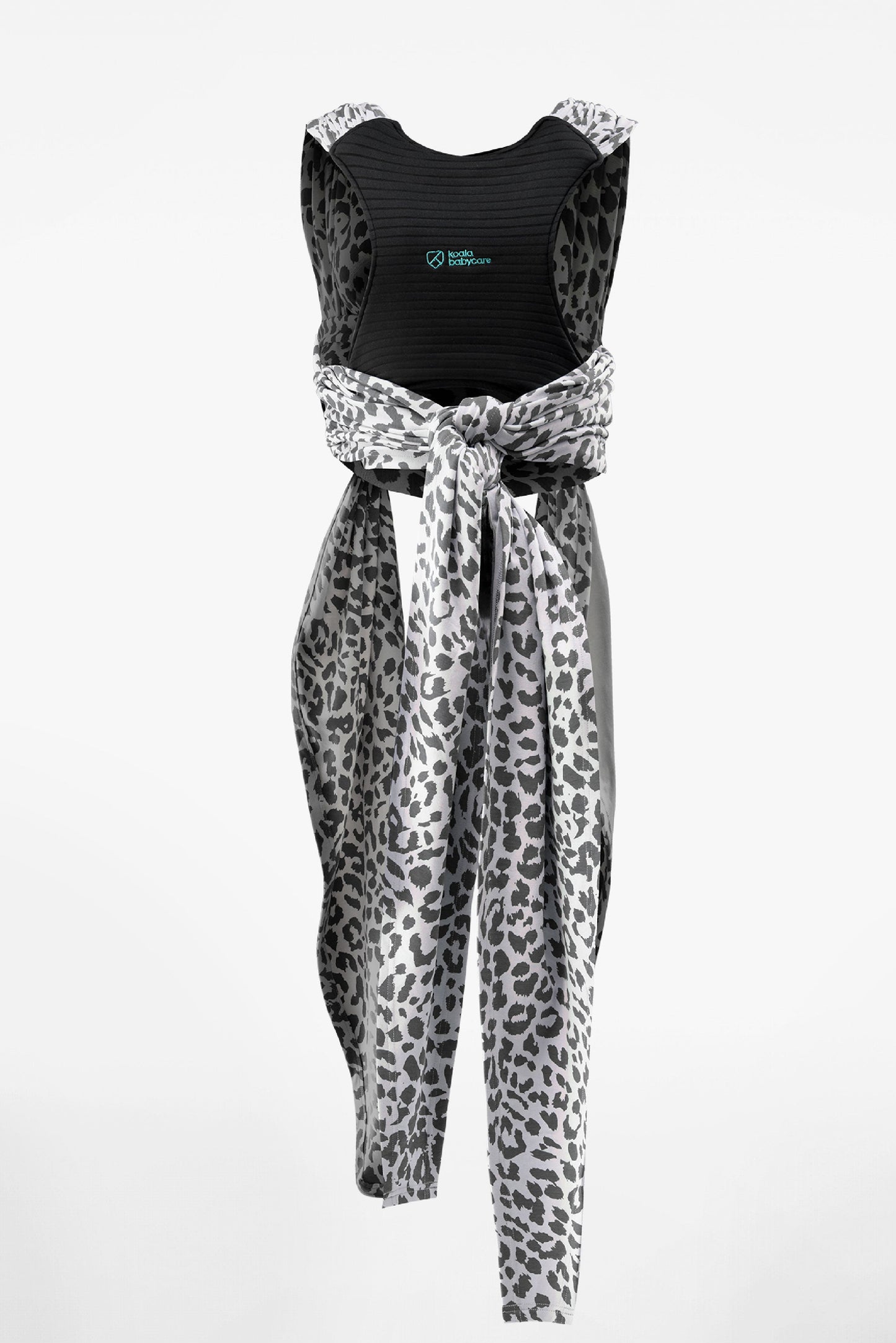 CUDDLE BAND | Babytragetuch für Neugeborene | Leopardenmuster