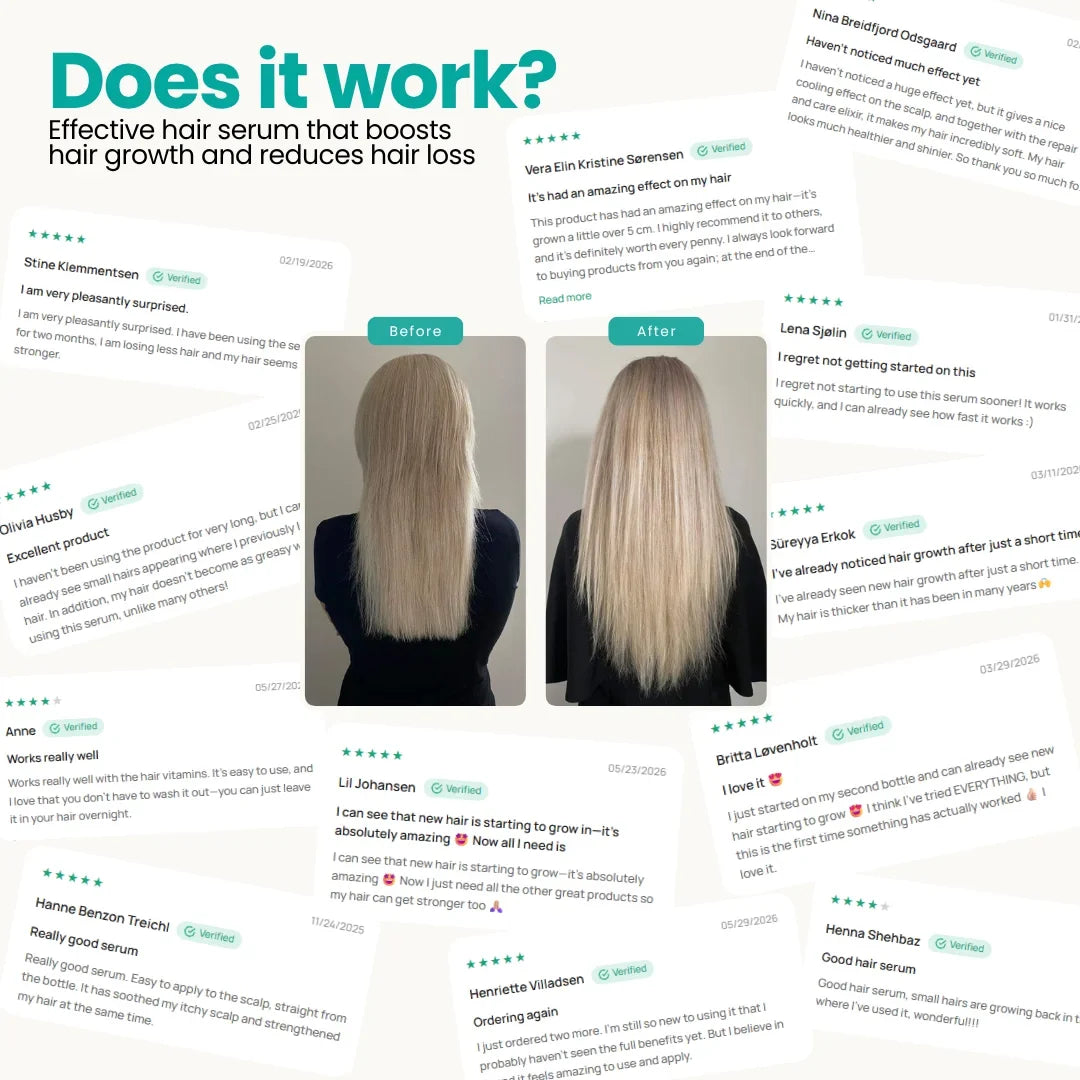 GlowRoot™ – Hair serum for stronger roots & more shine