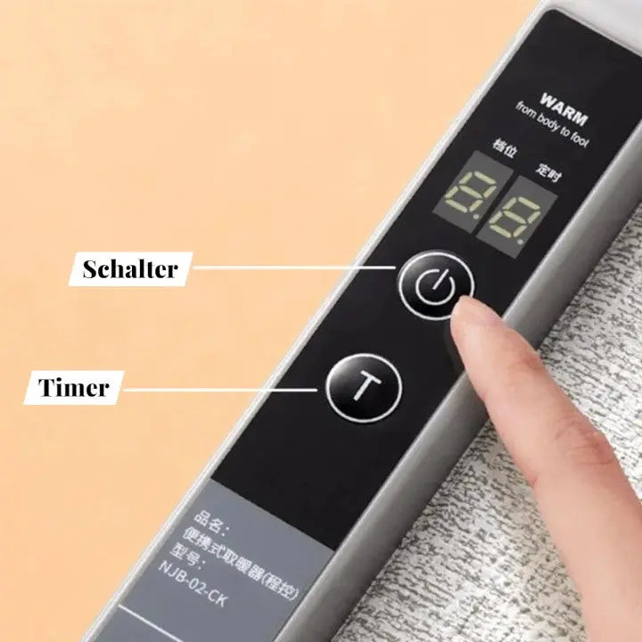 Elektrischer Faltbarer Fußwärmer