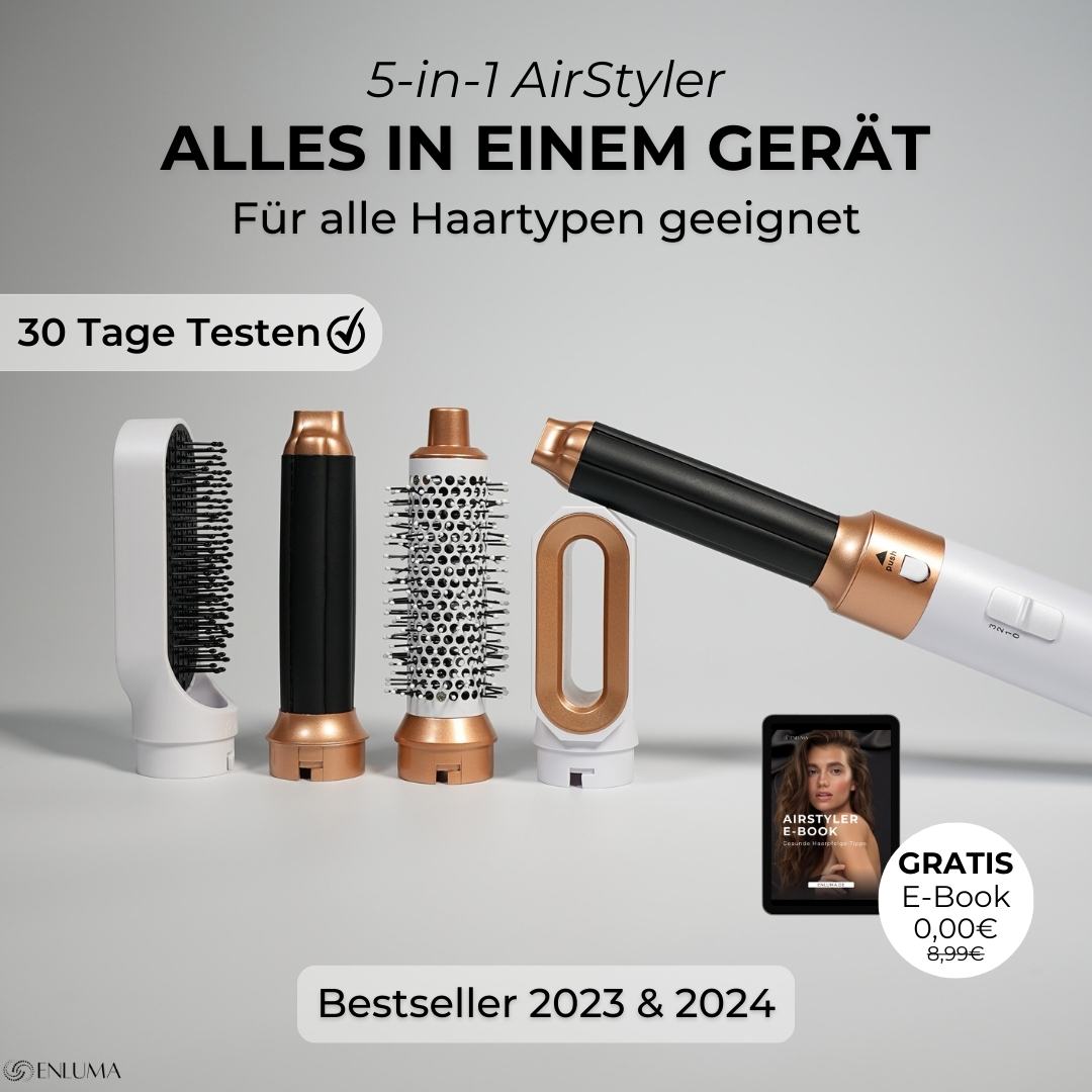 Enluma™ AirStyler | 5-in-1 mit GRATIS E-Book