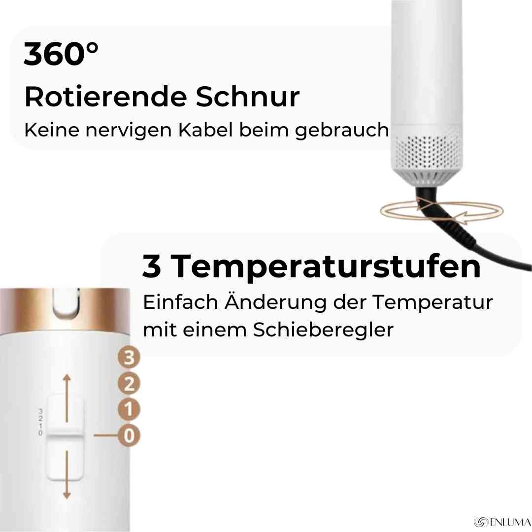 Enluma™ AirStyler | 5-in-1 mit GRATIS E-Book