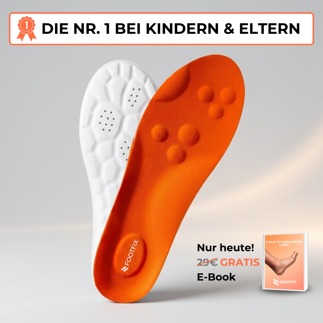 Stepora™ – Massage-Einlegesohlen für mehr Fußkomfort bei Kindern
