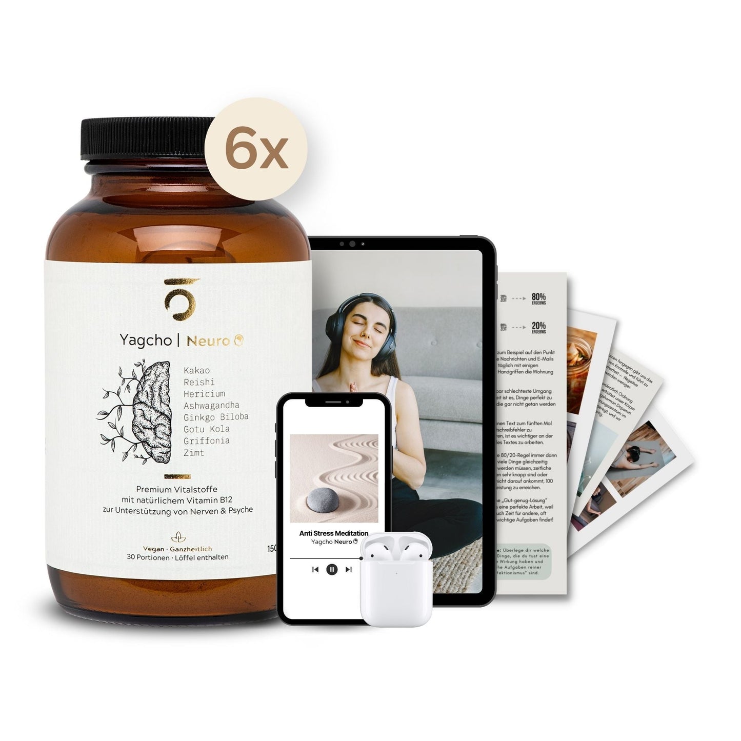 Neurovia™ | Natürlicher Anti-Stress Komplex für mentale Balance