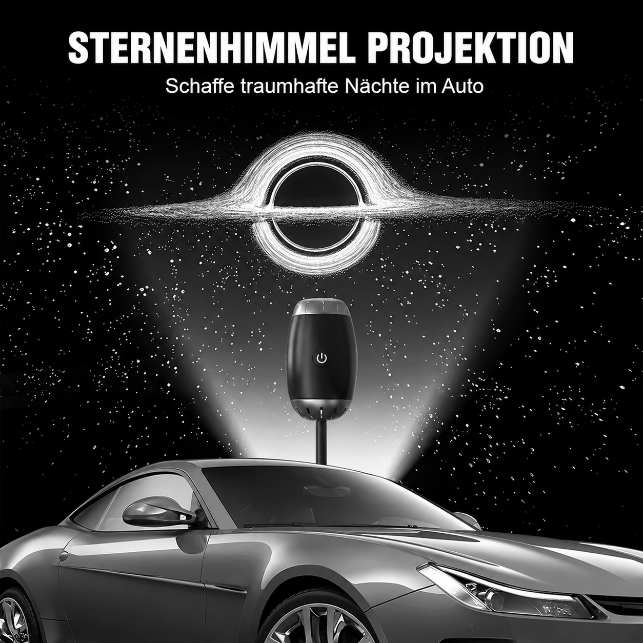 StellaLume™ – Rotierender Sternenhimmel-Projektor für magische Raumstimmung
