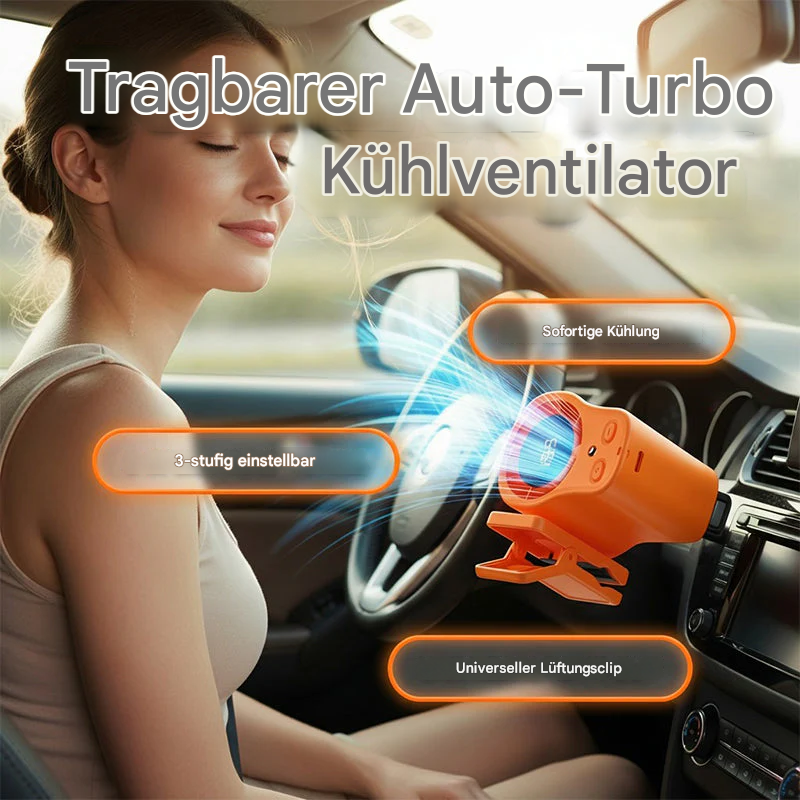 BreezeClip™ – Kompakter Clip-Ventilator für gezielte Abkühlung
