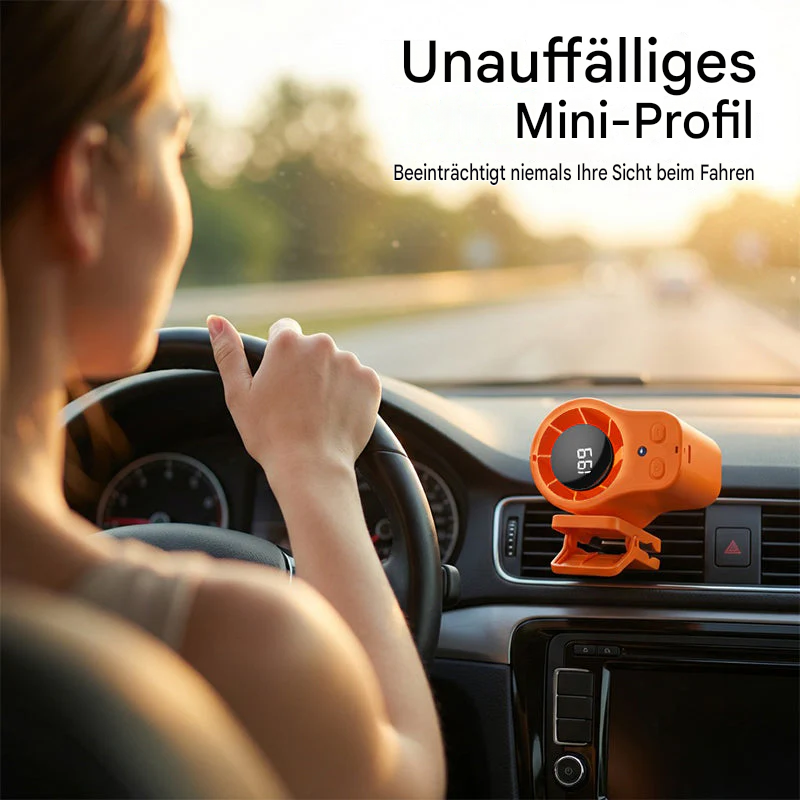 BreezeClip™ – Kompakter Clip-Ventilator für gezielte Abkühlung