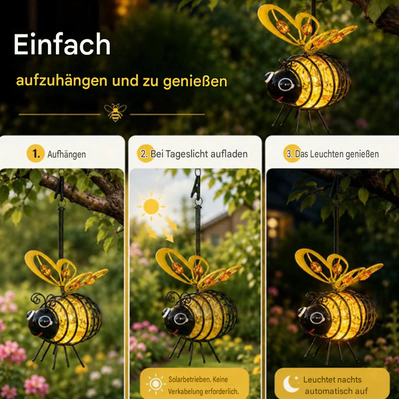 Solavie™ – Magisches Solarlicht für Garten, Balkon & Terrasse