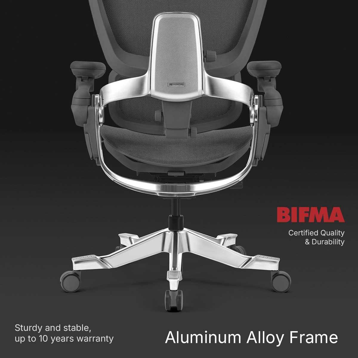 Hinomi H2 Pro Ergonomischer Home-Office-Stuhl mit optionaler Fußstütze – Nachfolger des H1