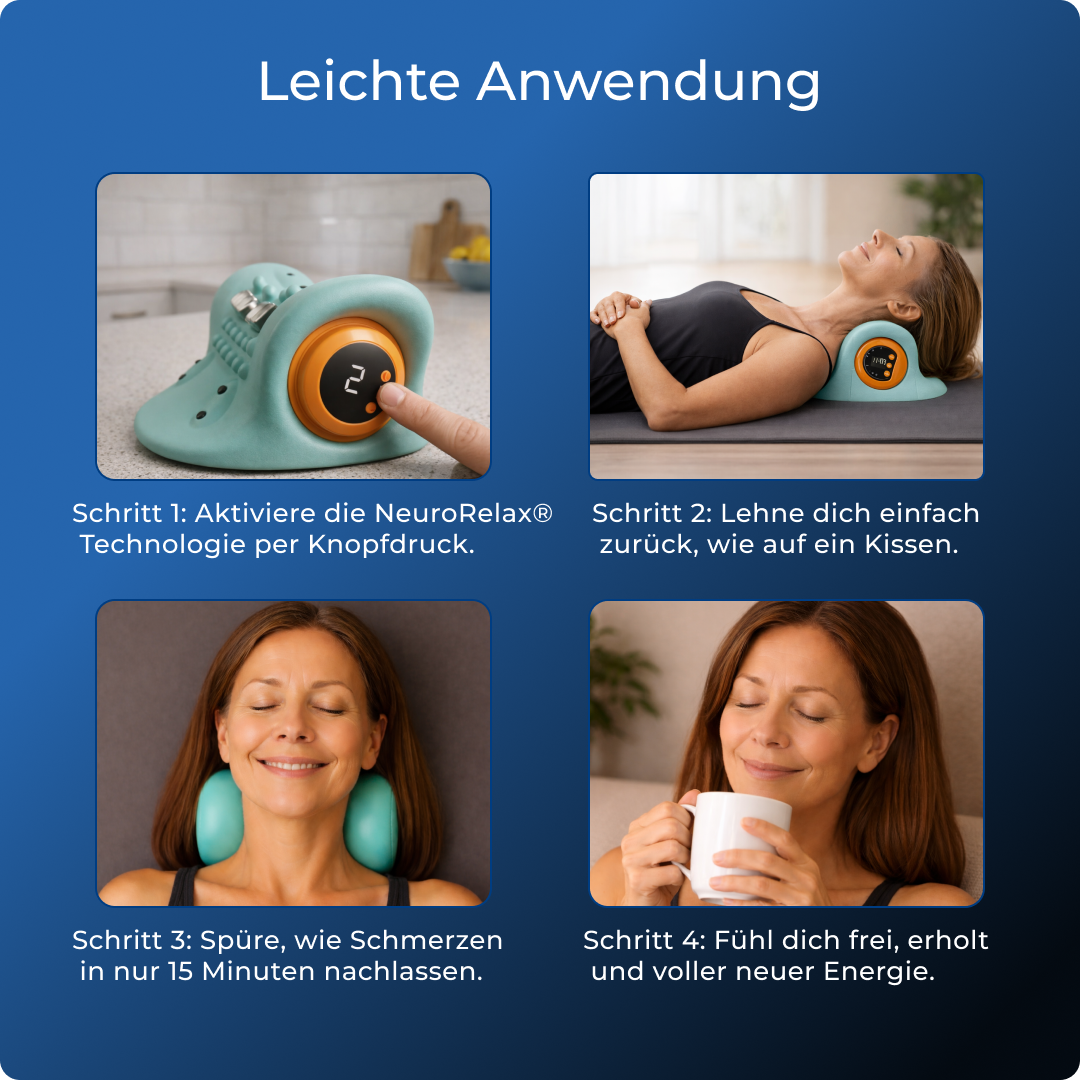 Cervixa | 5-in-1 Nacken Massager für tiefe Entspannung