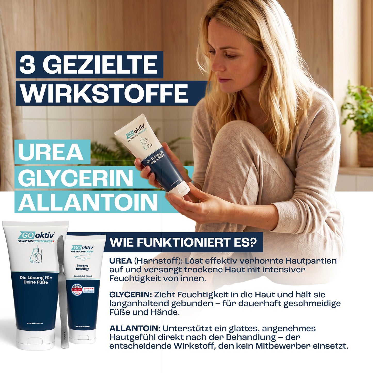 Footelle™ – Sanftes Hornhaut-Gel für weiche Füße