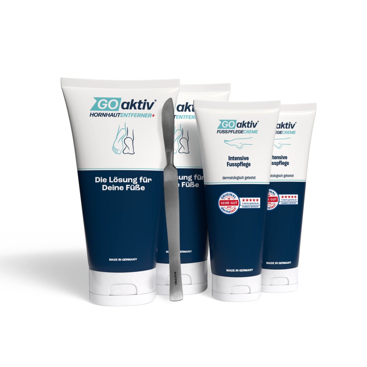 Footelle™ – Sanftes Hornhaut-Gel für weiche Füße