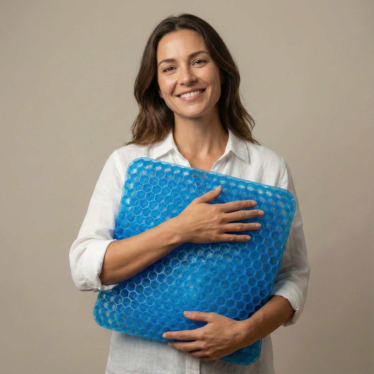 Ortopra™ | Ergonomisches Gel-Sitzkissen für maximalen Komfort beim Sitzen