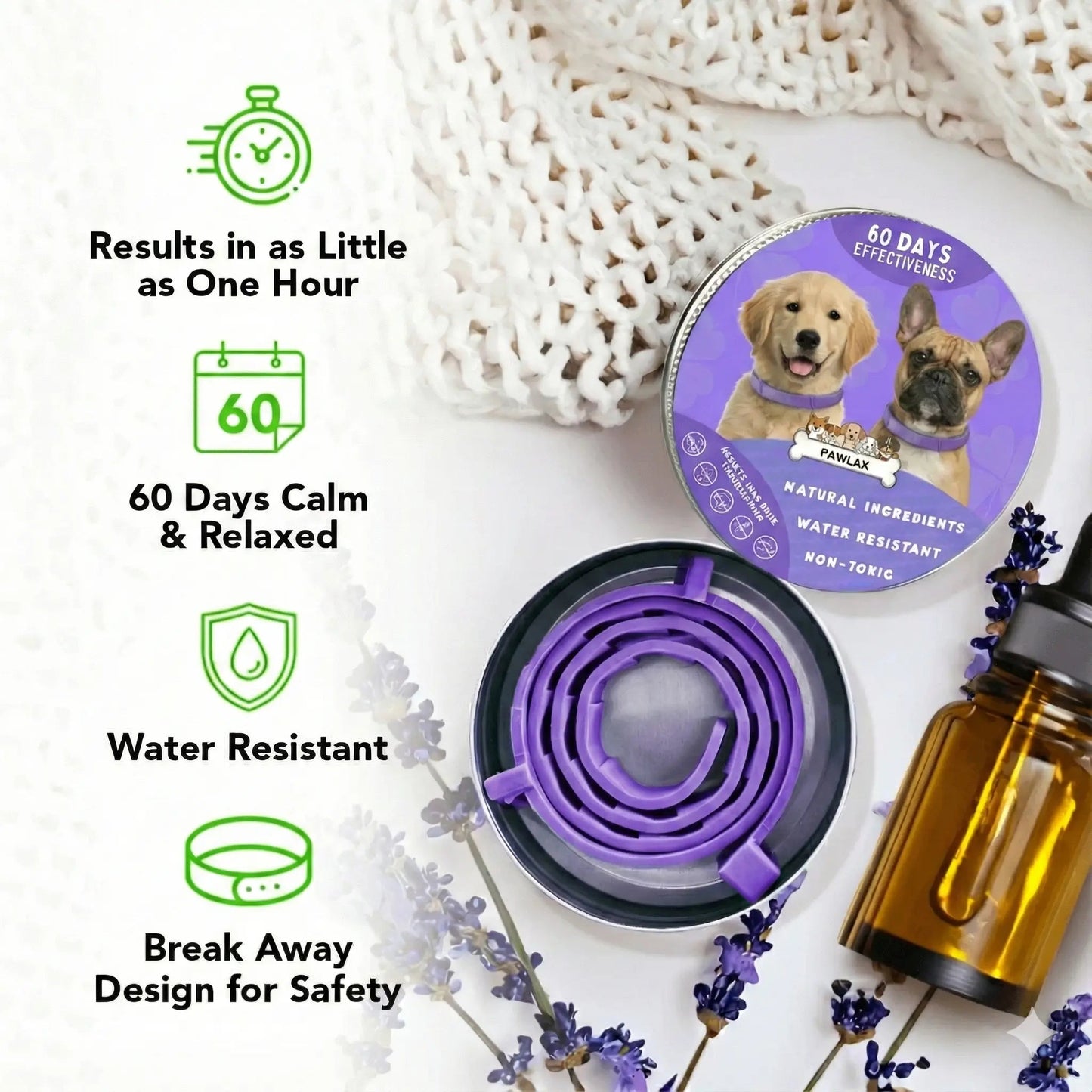 CalmPaw™ – Komfortables Hundehalsband für entspannte Spaziergänge
