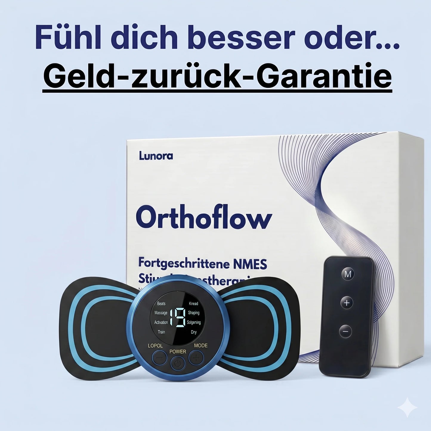 Musclevia™ – EMS-Muskelstimulator für gezielte Rückenaktivierung