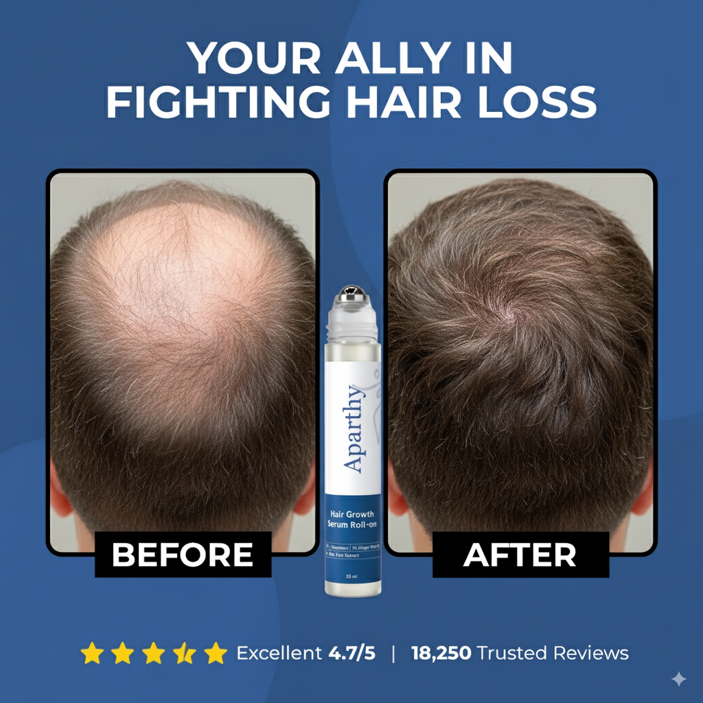 Aparthy | Haarwuchs-Roll-on-Serum